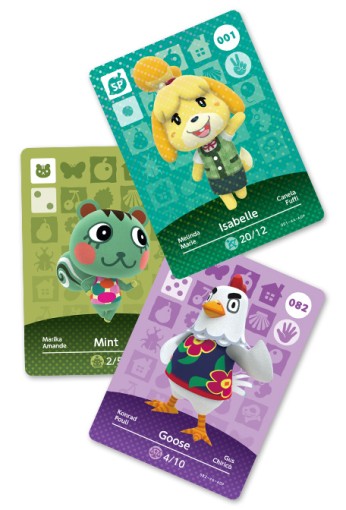 Amiibo Animal Crossing Cards Series 1