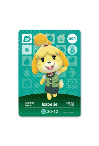 Amiibo Animal Crossing Cards Series 1