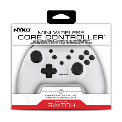 NYKO Mini Wireless Core Controller White (87283) – Gamebuster