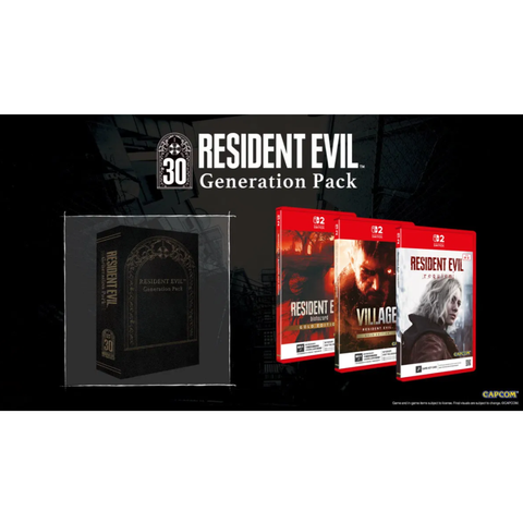 (Pre-order) Nintendo Switch 2 Resident Evil Generation Pack - Release on 27 February 2026