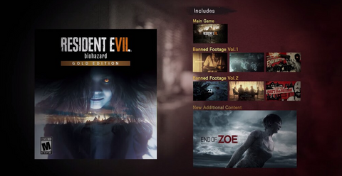 PS5 Resident Evil 7 Biohazard Gold Edition