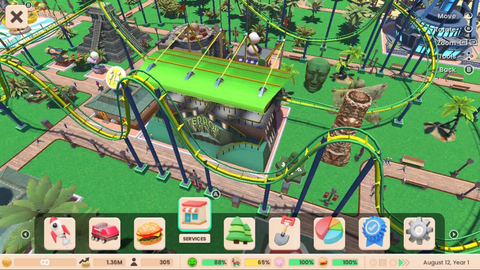 Nintendo Switch Roller Coaster Tycoon Adventures Deluxe Edition