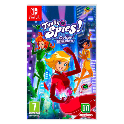 （预购）任天堂 Switch Totally Spies！- Cyber​​ Mission - 2024 年 10 月 31 日发布