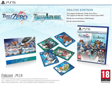 (Pre-Order) PS5 The Legend of Heroes: Trails from Zero / The Legend of Heroes: Trails to Azure (Deluxe Edition)