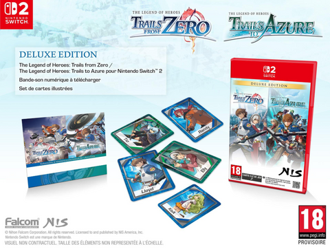 (Pre-Order) Nintendo Switch 2 The Legend of Heroes: Trails from Zero / The Legend of Heroes: Trails to Azure (Deluxe Edition)
