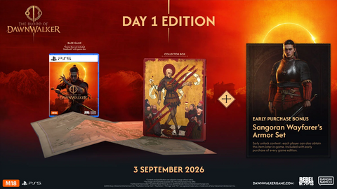(Pre-order) PS5 The Blood of Dawnwalker Day 1 Edition - Release on 03 September 2026