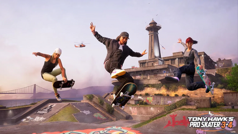 PS5 Tony Hawk's Pro Skater 3+4