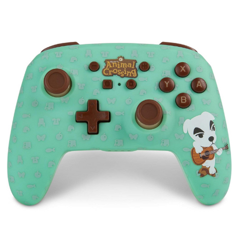 PowerA Enhanced Wireless Controller for Nintendo Switch - Animal Crossing