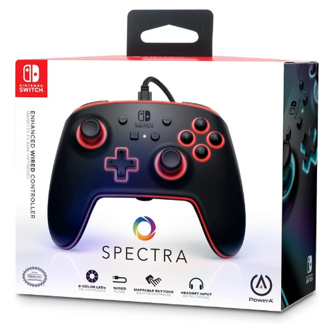 适用于 Nintendo Switch 的 PowerA Spectra 增强型有线控制器