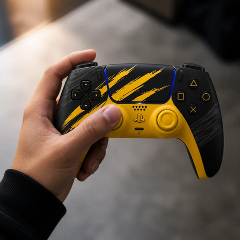 Sony Dualsense Wireless Controller Marvel’s Wolverine Battle Yellow Limited Edition (Jap Set)