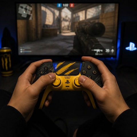 Sony Dualsense Wireless Controller Marvel’s Wolverine Battle Yellow Limited Edition (Jap Set)