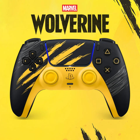 Sony Dualsense Wireless Controller Marvel’s Wolverine Battle Yellow Limited Edition (Jap Set)