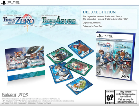 (Pre-Order) PS5 The Legend of Heroes: Trails from Zero / The Legend of Heroes: Trails to Azure (Deluxe Edition)