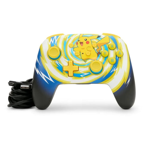 (Pre-order) PowerA Enhanced Wireless Controller for Nintendo Switch - Pokémon: Pikachu Vortex