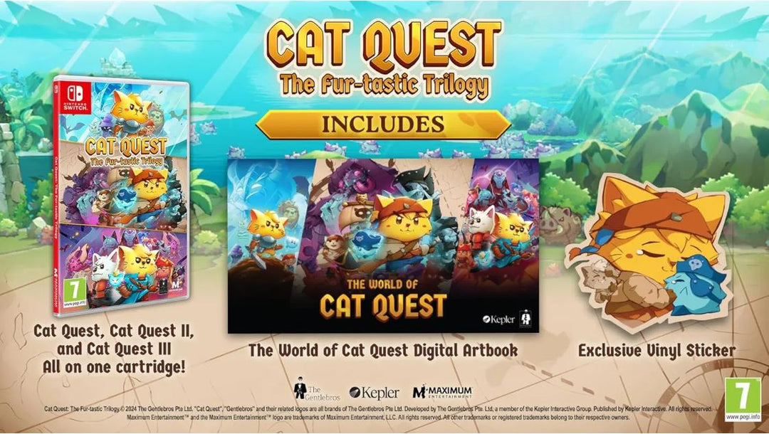 Nintendo Switch Cat Quest: The Fur-tastic Trilogy – Gamebuster
