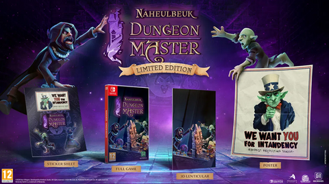 (Pre-order) Nintendo Switch Naheulbeuk's Dungeon Master - Release on 27th Sep 2024