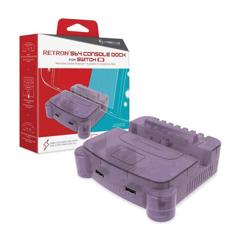 Hyperkin Retron S64 Nintendo Switch Console Dock (Purple)