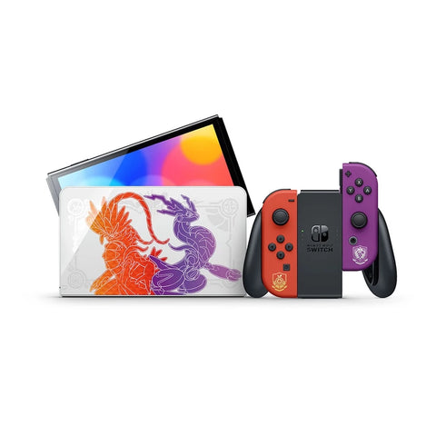 Nintendo Switch OLED Model Console Pokemon Scarlet & Violet Edition (1 Year Local Distributor Warranty)